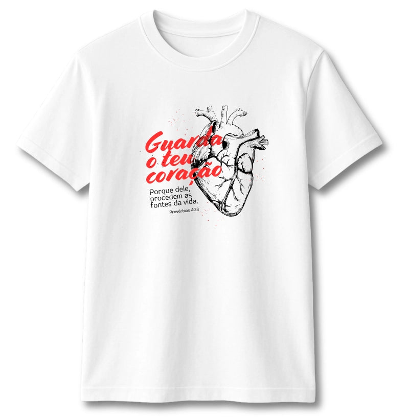 CAMISETA GUARDA TEU CORAÇÃO