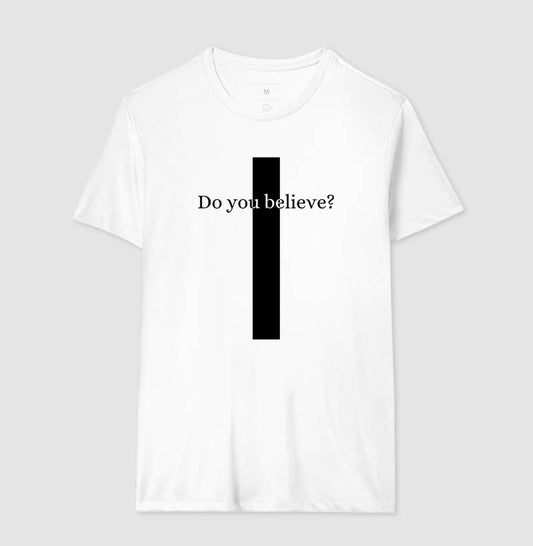 CAMISETA CRUZ DO YOU BELIEVE?