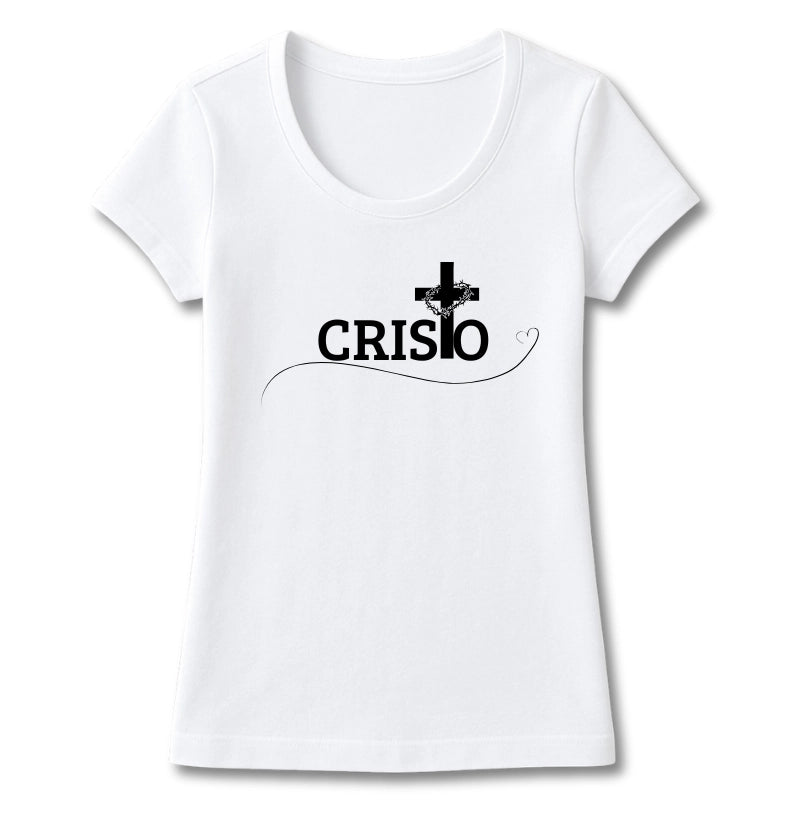 T-SHIRT FEMININA CRISTO