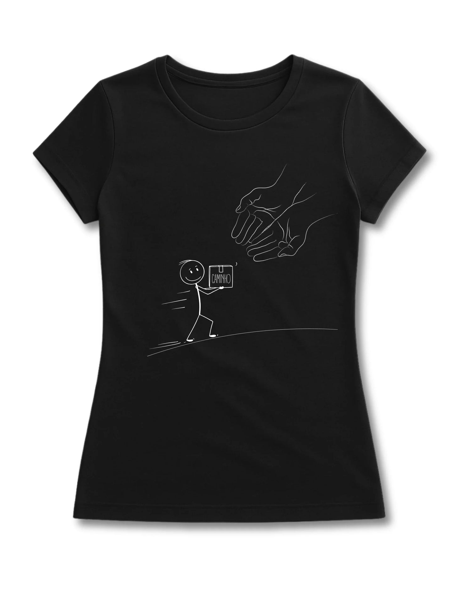T-Shirt feminina (corte ajustado)