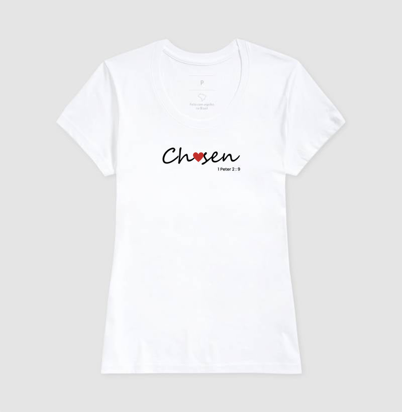 T-SHIRT FEMININA CHOSEN