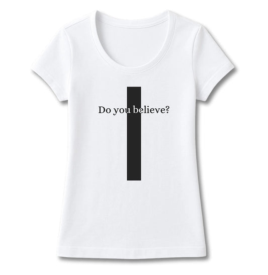 T-SHIRT FEMININA CRUZ DO YOU BELIEVE?