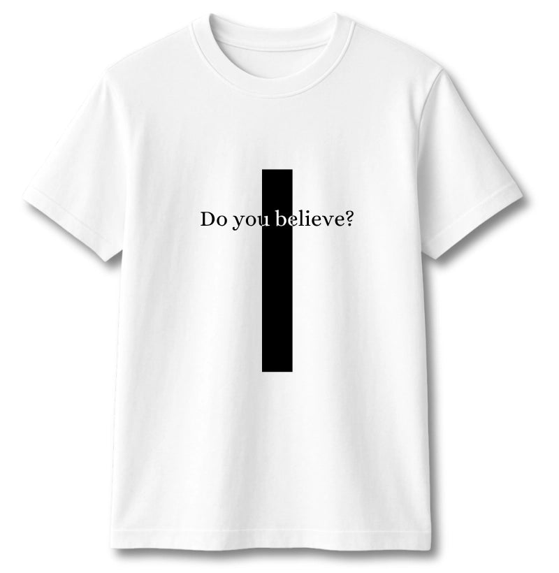 CAMISETA CRUZ DO YOU BELIEVE?