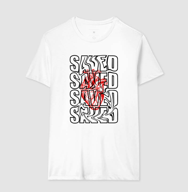 CAMISETA SAVED BRANCA