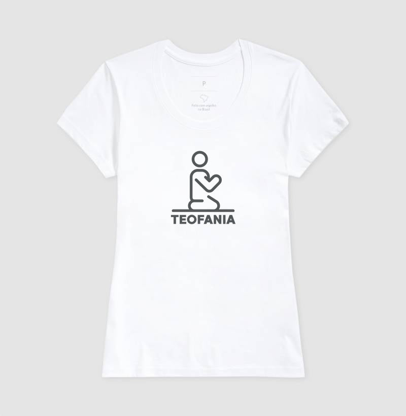 T-SHIRT FEMININA TEOFANIA
