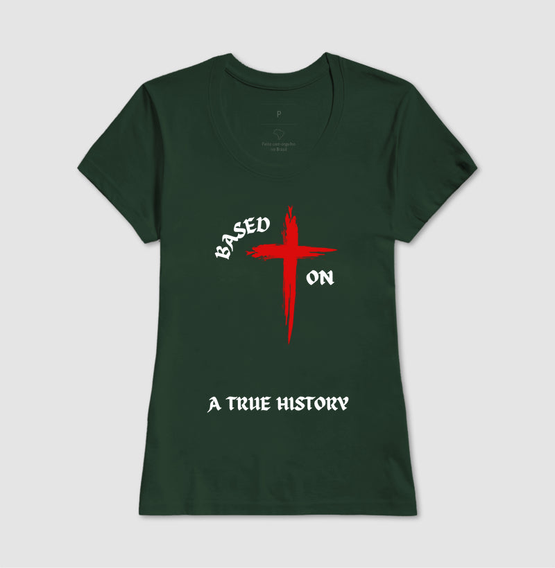 T-SHIRT FEMININA BASED CRUZ