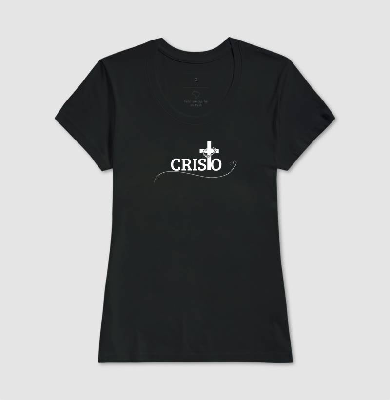 T-SHIRT FEMININA CRISTO