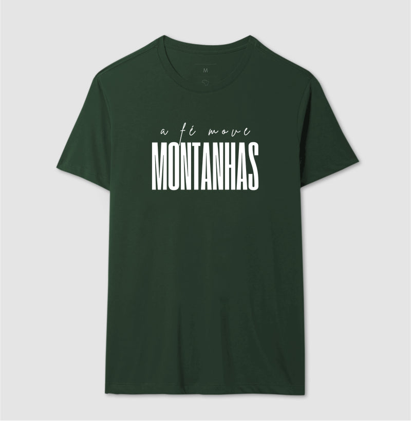 CAMISETA A FÉ MOVE MONTANHAS V.2
