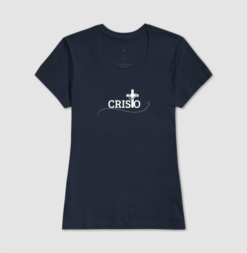T-SHIRT FEMININA CRISTO