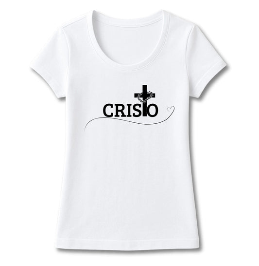 T-SHIRT FEMININA CRISTO