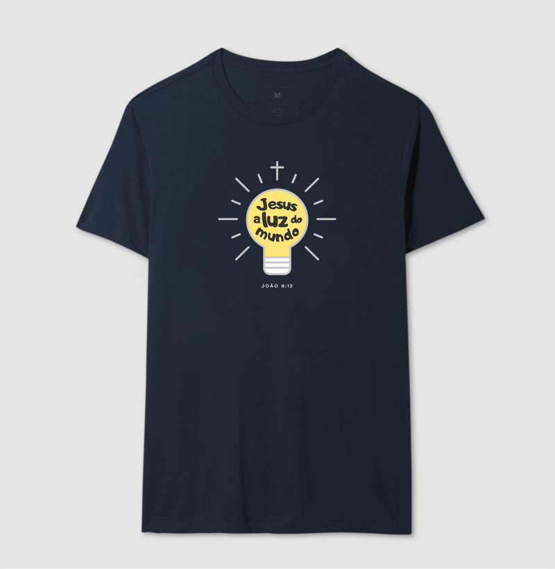 CAMISETA JESUS LUZ DO MUNDO