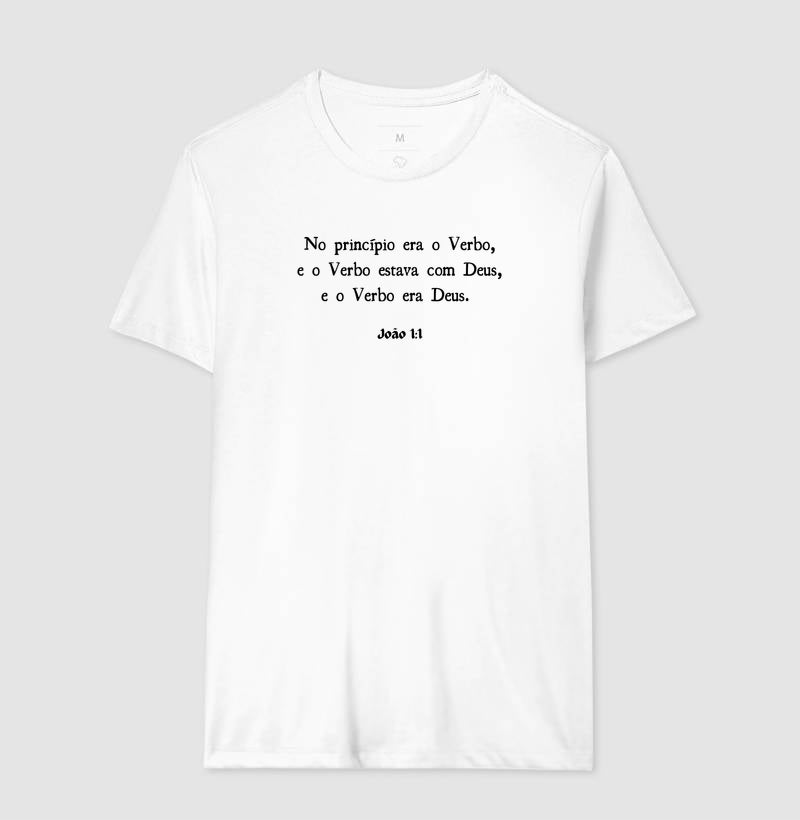 CAMISETA JOÃO 1:1 BRANCA