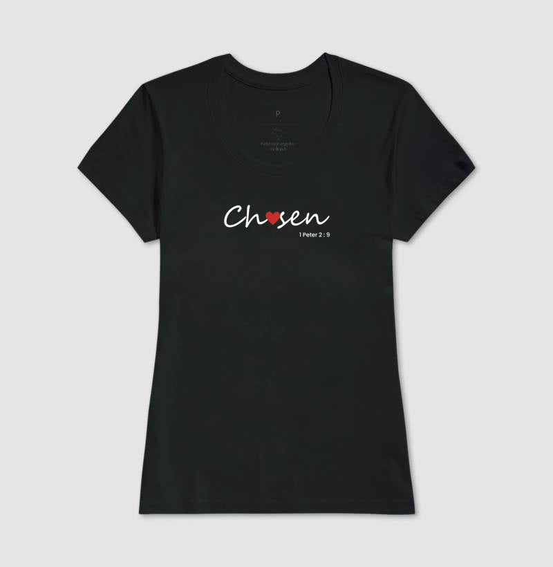 T-SHIRT FEMININA CHOSEN