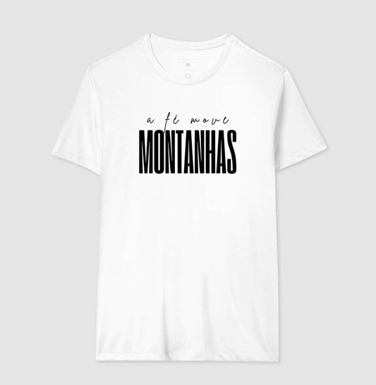 CAMISETA A FÉ MOVE MONTANHAS V.2