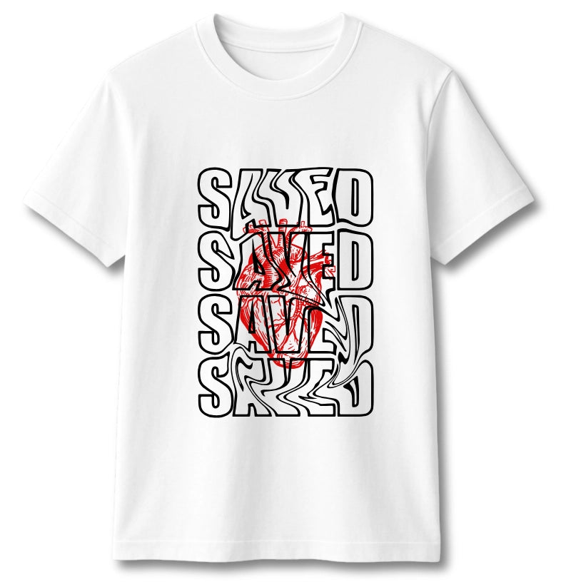 CAMISETA SAVED BRANCA