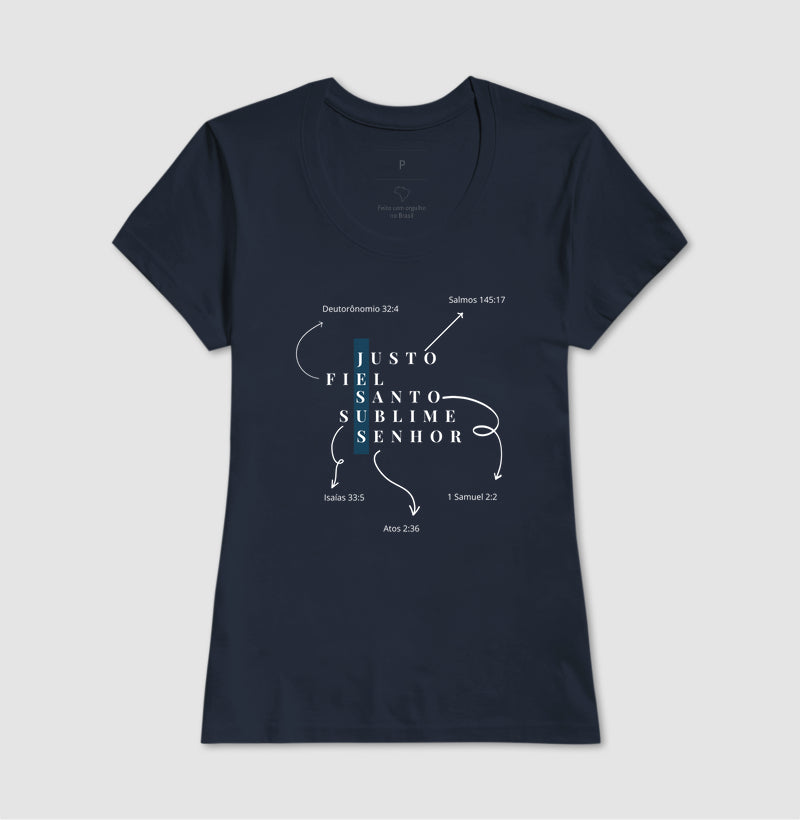 T-SHIRT FEMININA JESUS ESSÊNCIA