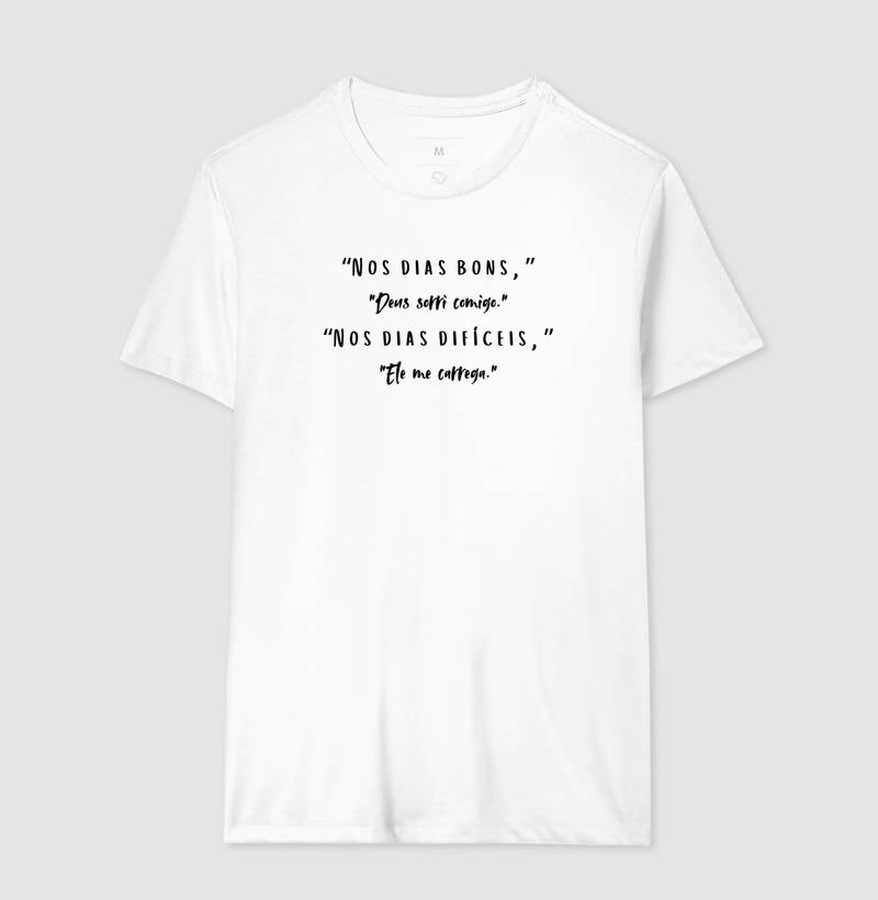 CAMISETA DEUS COMIGO