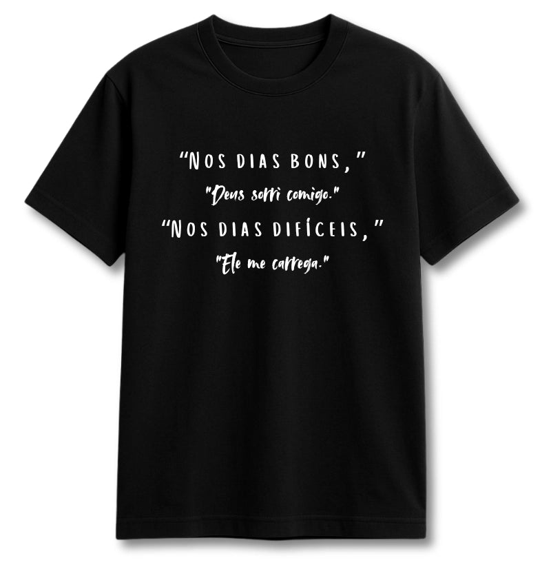 CAMISETA DEUS COMIGO