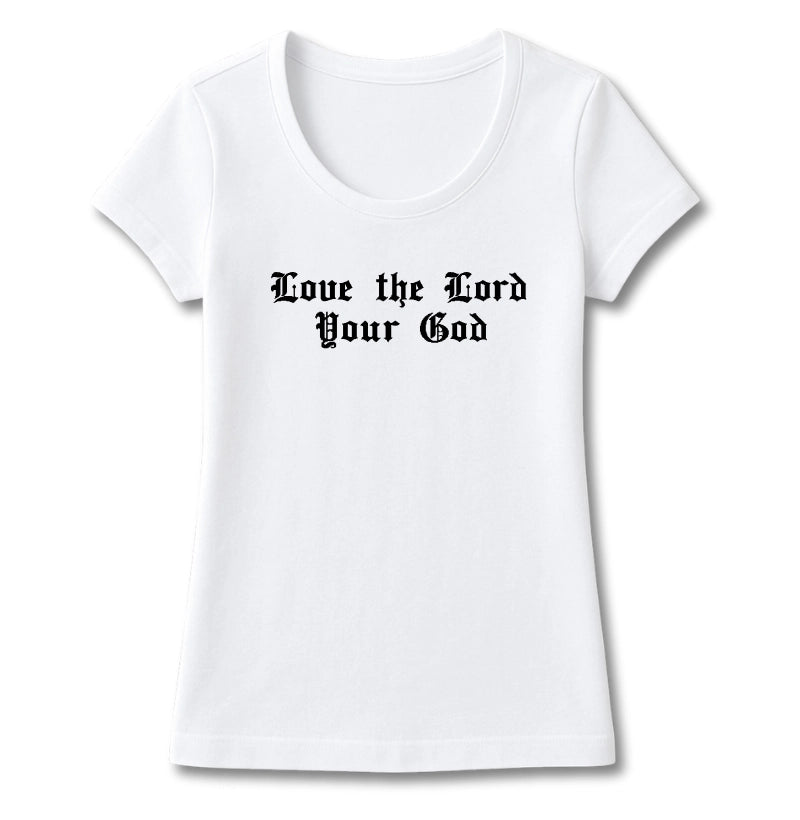 T-SHIRT FEMININA LOVE THE LORD