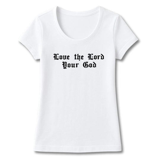 T-SHIRT FEMININA LOVE THE LORD