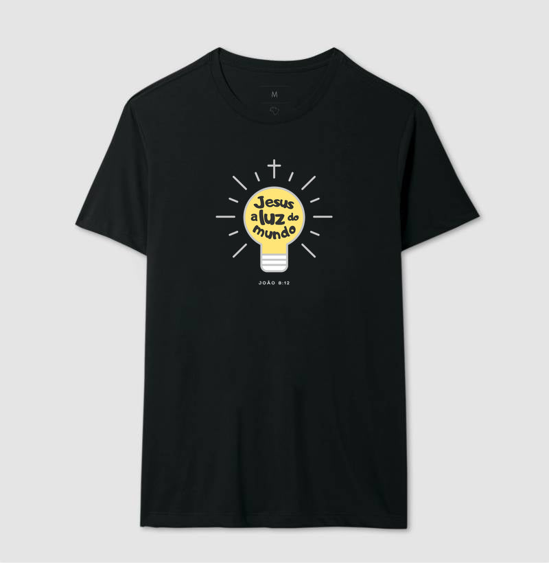 CAMISETA JESUS LUZ DO MUNDO