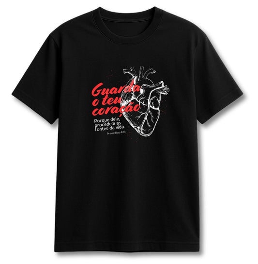 CAMISETA GUARDA TEU CORAÇÃO