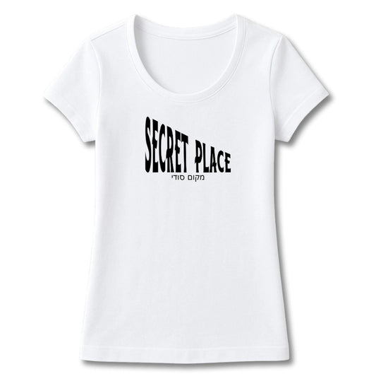 T-SHIRT FEMININA SECRET PLACE PRETA